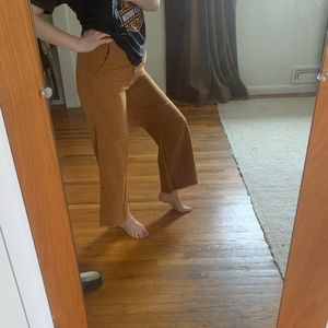 High Waisted Flowy Pants